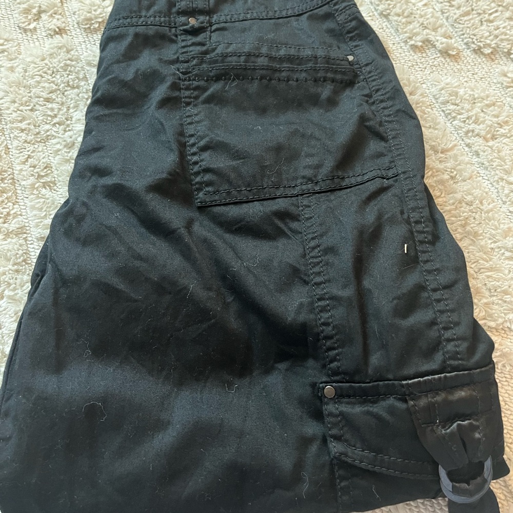 White House Black Market Black Capris